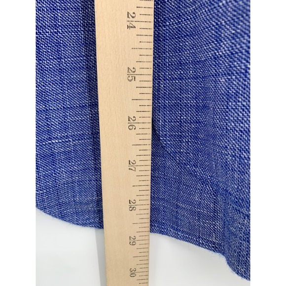 Marco Valentino Blazer Mens 42 Blue Reda Wool Linen Unstructured Italy - Picture 9 of 12